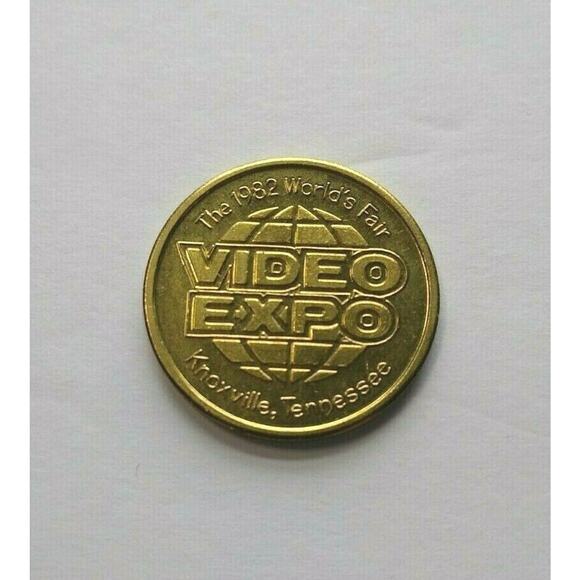 Donkey Kong Arcade Token Video Game 1982 Worlds Fair Expo Retro Promo - Picture 2 of 6